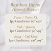 image:imageBella Coterie  Bamboo Viscose Duvet Insert KingCal King Size  All Season  Down Alternative Comforter  Hotel Luxury  Cooling  Ultra Soft  8 Secure Tie Loops  Machine Washable  106 x 94 WhiteFullQueen
