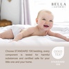 image:imageBella Coterie  Luxury Bamboo Viscose Crib Sheet  Organically Grown  Cooling for Better Sleep  Ultra Soft  Hypoallergenic  Deep Pocket Fitted Sheet for Crib amp Toddler Mattress WhiteSea Glass