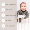 image:imageBella Coterie  Luxury Bamboo Viscose Crib Sheet  Organically Grown  Cooling for Better Sleep  Ultra Soft  Hypoallergenic  Deep Pocket Fitted Sheet for Crib amp Toddler Mattress WhiteDune