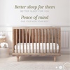 image:imageBella Coterie  Luxury Bamboo Viscose Crib Sheet  Organically Grown  Cooling for Better Sleep  Ultra Soft  Hypoallergenic  Deep Pocket Fitted Sheet for Crib amp Toddler Mattress WhiteWhite