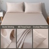 image:imageBella Coterie  Luxury Bamboo Viscose Standard Size Pillowcase Set  Organically Grown  Cooling For Hot Sleepers  Ultra Soft  Hypoallergenic  2 Pillowcases WhiteDune