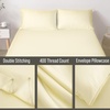 image:imageBella Coterie  Luxury Bamboo Viscose Standard Size Pillowcase Set  Organically Grown  Cooling For Hot Sleepers  Ultra Soft  Hypoallergenic  2 Pillowcases WhiteLemonade