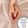 image:imageBella Coterie  Luxury Bamboo Viscose Standard Size Pillowcase Set  Organically Grown  Cooling For Hot Sleepers  Ultra Soft  Hypoallergenic  2 Pillowcases WhiteChampagne