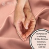 image:imageBella Coterie  Luxury Bamboo Viscose Standard Size Pillowcase Set  Organically Grown  Cooling For Hot Sleepers  Ultra Soft  Hypoallergenic  2 Pillowcases WhiteRaisin