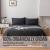 image:imageBella Coterie  Luxury Bamboo Viscose Standard Size Pillowcase Set  Organically Grown  Cooling For Hot Sleepers  Ultra Soft  Hypoallergenic  2 Pillowcases WhiteBlack