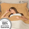 image:imageBella Coterie  Luxury Bamboo Viscose Standard Size Pillowcase Set  Organically Grown  Cooling For Hot Sleepers  Ultra Soft  Hypoallergenic  2 Pillowcases WhiteMarigold
