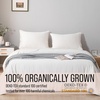 image:imageBella Coterie  Luxury Bamboo Viscose Standard Size Pillowcase Set  Organically Grown  Cooling For Hot Sleepers  Ultra Soft  Hypoallergenic  2 Pillowcases WhiteIvory