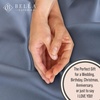 image:imageBella Coterie  Luxury Bamboo Viscose Standard Size Pillowcase Set  Organically Grown  Cooling For Hot Sleepers  Ultra Soft  Hypoallergenic  2 Pillowcases WhiteSlate Blue
