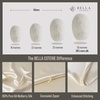 image:imageBella Coterie  Luxury Silk Pillowcase for Hair and Skin  King Size  30 Momme  100 Pure 6A Mulberry Silk  Super Soft  Perfectly Plush  Zipper Closure WhiteLemonade