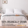 image:imageBella Coterie Luxury Bamboo Viscose King Size Sheet Set  Organically Grown  Cooling  Ultra Soft amp Breathable  18 Deep Pocket w Corner Straps  Hypoallergenic White01  White