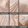 image:imageBella Coterie Luxury Bamboo Viscose King Size Sheet Set  Organically Grown  Cooling  Ultra Soft amp Breathable  18 Deep Pocket w Corner Straps  Hypoallergenic White10  Champagne
