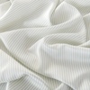 image:imageBella Coterie Luxury Bamboo Viscose King Size Sheet Set  Organically Grown  Cooling  Ultra Soft amp Breathable  18 Deep Pocket w Corner Straps  Hypoallergenic White23  Striped Coastal Blue