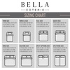 image:imageBella Coterie Luxury Bamboo Viscose King Size Sheet Set  Organically Grown  Cooling  Ultra Soft amp Breathable  18 Deep Pocket w Corner Straps  Hypoallergenic White23  Striped Coastal Blue