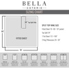 image:imageBella Coterie Luxury Bamboo Viscose King Size Sheet Set  Organically Grown  Cooling  Ultra Soft amp Breathable  18 Deep Pocket w Corner Straps  Hypoallergenic White19  Lemonade