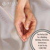 image:imageBella Coterie Luxury Bamboo Viscose King Size Sheet Set  Organically Grown  Cooling  Ultra Soft amp Breathable  18 Deep Pocket w Corner Straps  Hypoallergenic White02  Dune