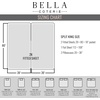image:imageBella Coterie Luxury Bamboo Viscose King Size Sheet Set  Organically Grown  Cooling  Ultra Soft amp Breathable  18 Deep Pocket w Corner Straps  Hypoallergenic White09  Mocha