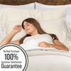image:imageBella Coterie Luxury Bamboo Viscose King Size Sheet Set  Organically Grown  Cooling  Ultra Soft amp Breathable  18 Deep Pocket w Corner Straps  Hypoallergenic White03  Ivory