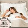 image:imageBella Coterie Luxury Bamboo Viscose King Size Sheet Set  Organically Grown  Cooling  Ultra Soft amp Breathable  18 Deep Pocket w Corner Straps  Hypoallergenic White03  Ivory