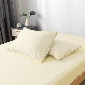 image:imageBella Coterie  Luxury Bamboo Viscose Standard Size Pillowcase Set  Organically Grown  Cooling For Hot Sleepers  Ultra Soft  Hypoallergenic  2 Pillowcases WhiteLemonade
