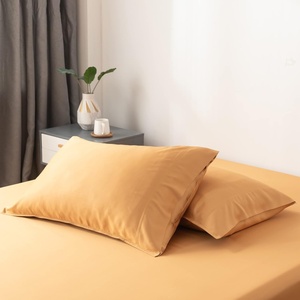 image:imageBella Coterie  Luxury Bamboo Viscose Standard Size Pillowcase Set  Organically Grown  Cooling For Hot Sleepers  Ultra Soft  Hypoallergenic  2 Pillowcases WhiteMarigold