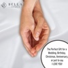 image:imageBella Coterie  Luxury Bamboo Viscose Queen Size Duvet Cover Set  Organically Grown  Cooling  Ultra Soft  8 Corner Ties  2 Pillow Shams  90 x 94  No Insert Sea GlassWhite