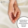 image:imageBella Coterie  Luxury Bamboo Viscose Queen Size Duvet Cover Set  Organically Grown  Cooling  Ultra Soft  8 Corner Ties  2 Pillow Shams  90 x 94  No Insert Sea GlassIvory